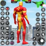 rope hero: speed hero games android application logo